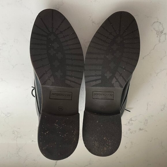 Sondergaard Copenhagen SSSF853 Lace Up Hi Top Leather Boots Black Sz 44 - Picture 8 of 14